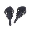 Auto Windshield Wiper Jet Nozzle 2/4/10PCS High & Low Temperature Proof 86636AJ10B for Car Exterior Cleaning