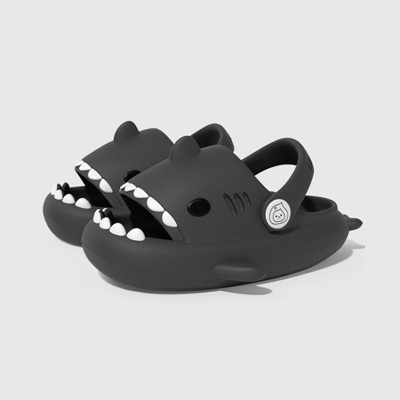 

3D Shark Kids Strappy Clogs 130 (Internal Length 13cm)