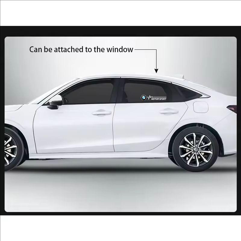 2Pcs Car Side Window Stickers Decals Accessories For BMW F30 F20 F10 F31 F11 F34 F01 F07 F12 F18 F32 F33 F35 F45 F46 F82 F85 G20