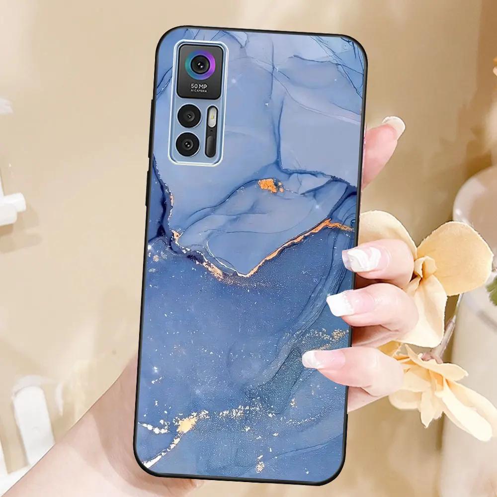 Case For TCL 30 5G Coque TCL 30 Plus TPU Soft Silicone Fashion Phone Funda For TCL 30 Plus Back Cover Case Luxury Capa Bumper