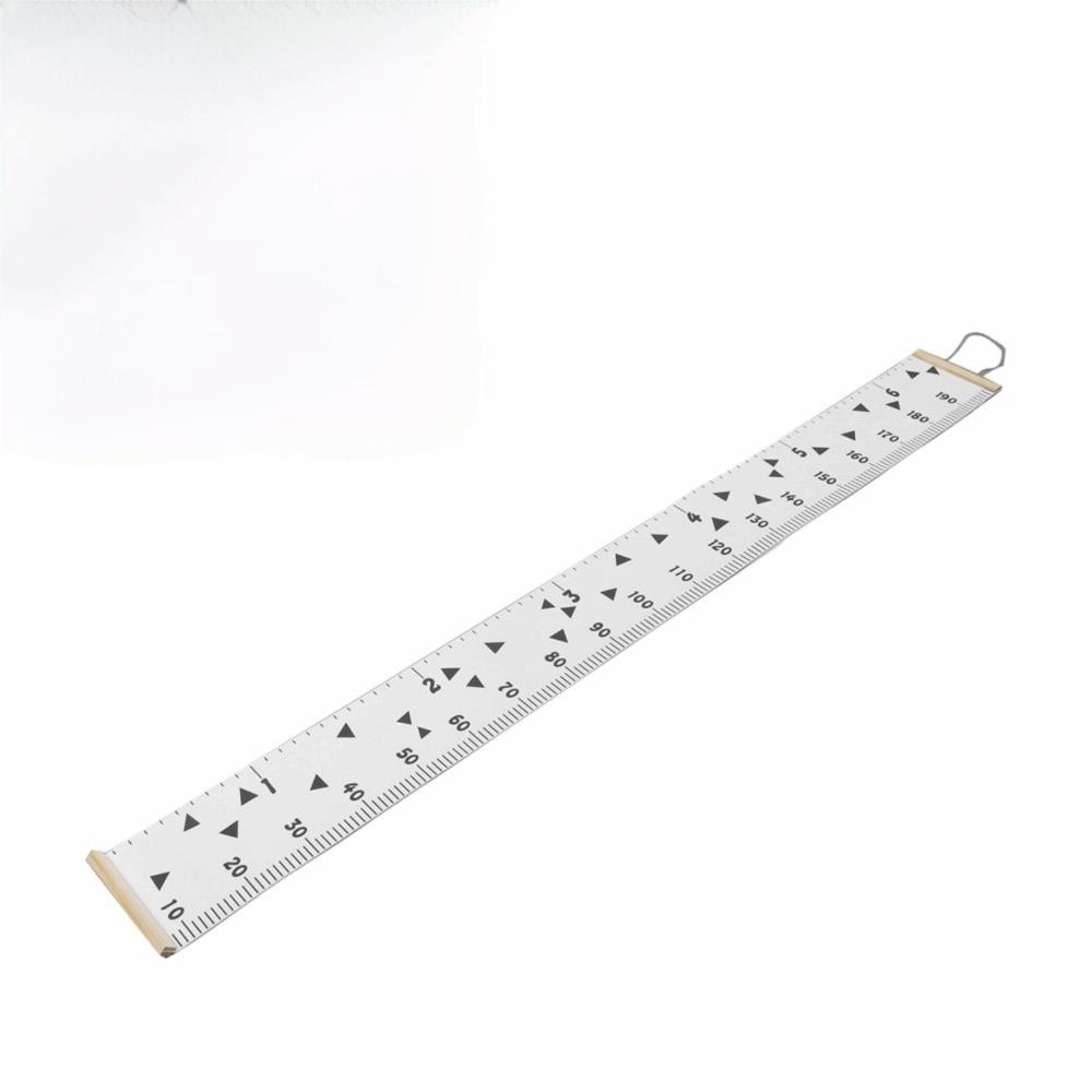 78.7x7.9in Growth Height Chart Dual Scale Mark Home Growth Recording Chart  Indoor Wall triangle