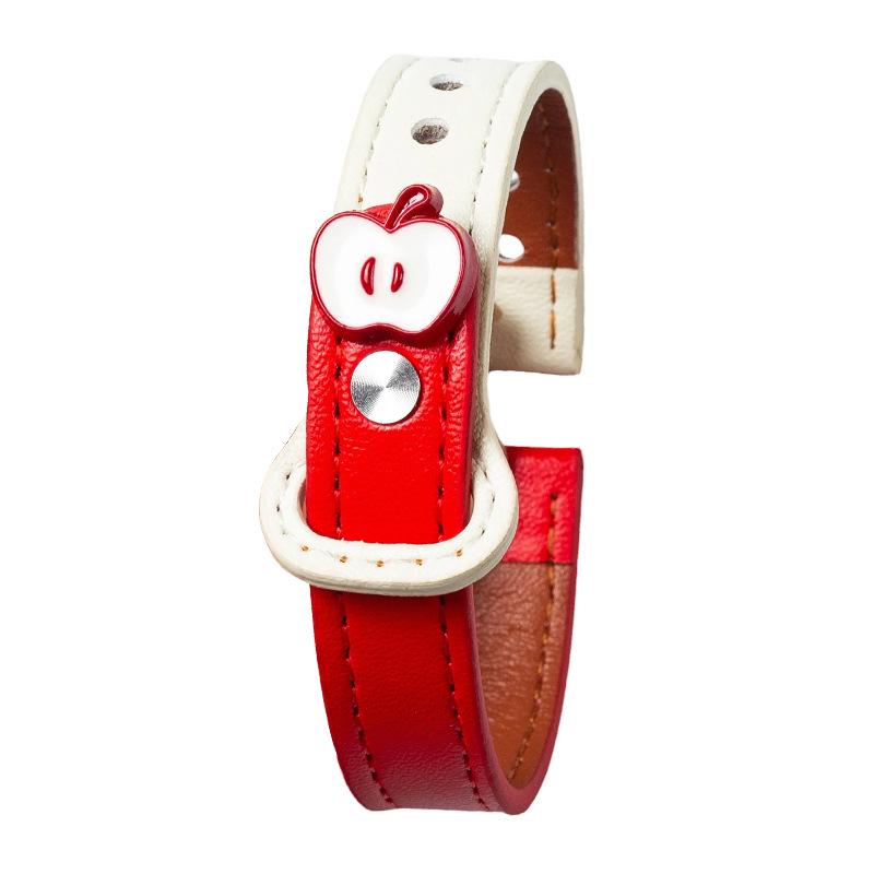 

Compatible Leather Strap for Apple Watch Series 8-10, Xiaomi 10th Gen, Huawei Fit 4 Other Bands 14mm [No Connector]