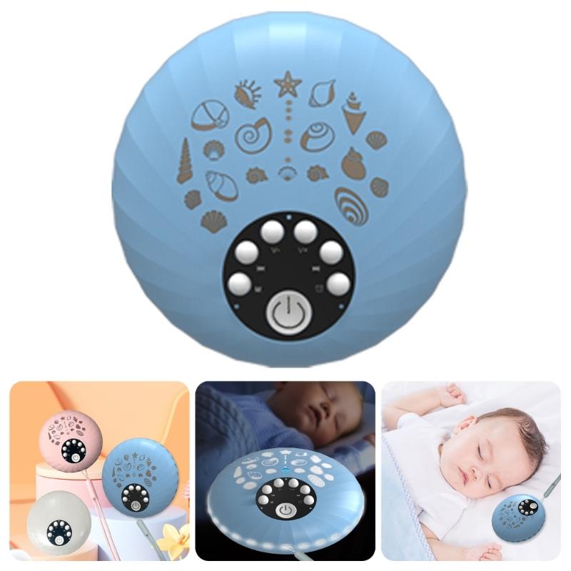 Practical Baby White Noise Sleep Aid Includes Soothing Sounds and Adjustable Timer Small Infant Sleep Aid for Easy Use