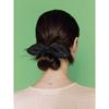 Ribbon Hair Scrunchie (Select 1 from Black/Ivory/Pink)