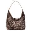 Leopard print bag fashionable large-capacity tote bag women's new armpit bag premium shoulder bag