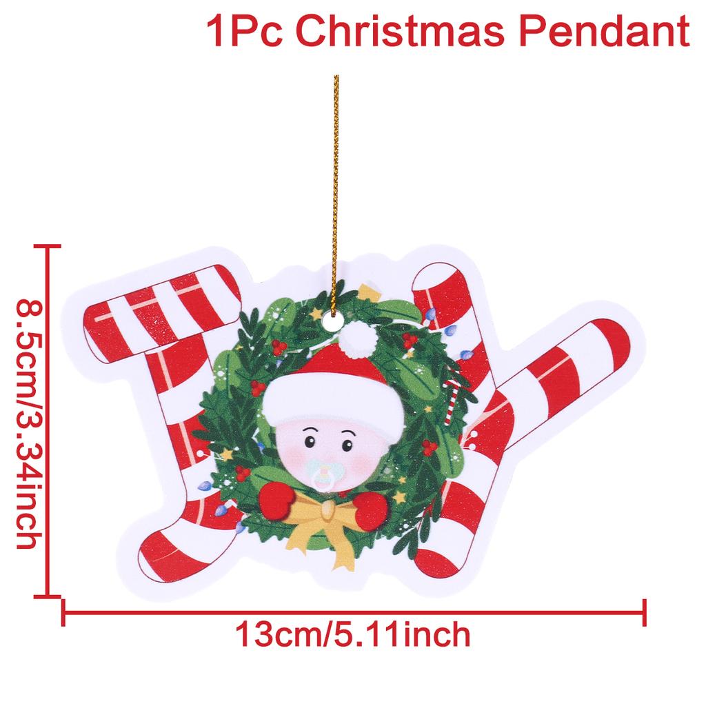 Christmas Pendant DIY Personal Family Christmas Decorations For Home 2025 Navidad Christmas Tree Hanging Ornament New Year 2025