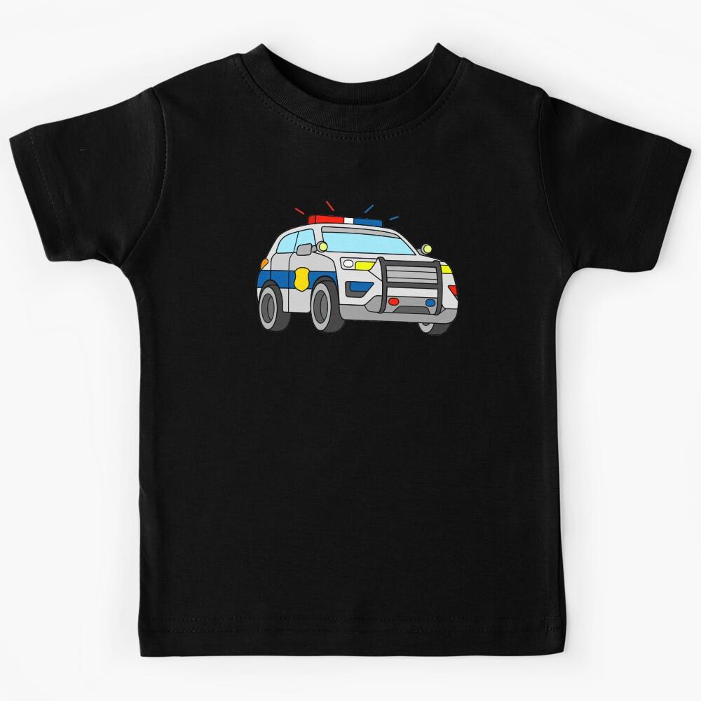 Police Car Kids T-Shirt 140