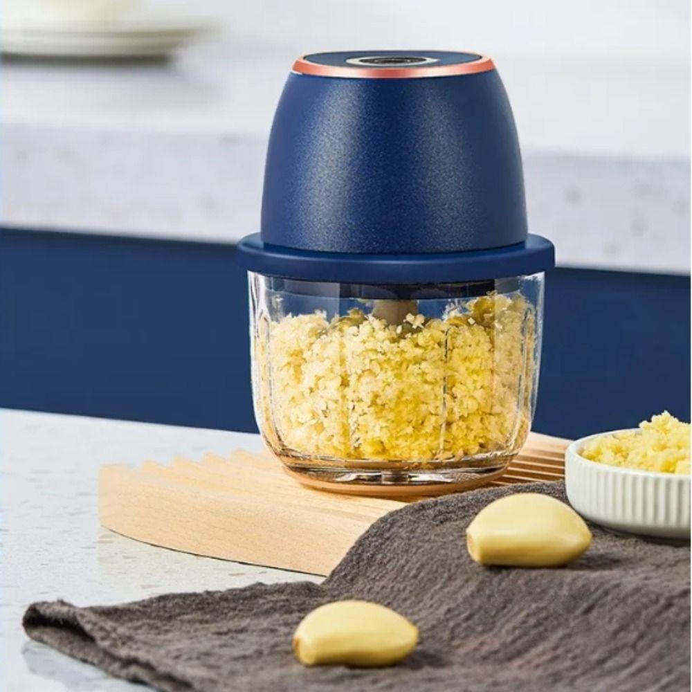 Mini Food Processor Cordless Fruit Sauce Grinder Vegetable Crusher Jam Maker  Cooking