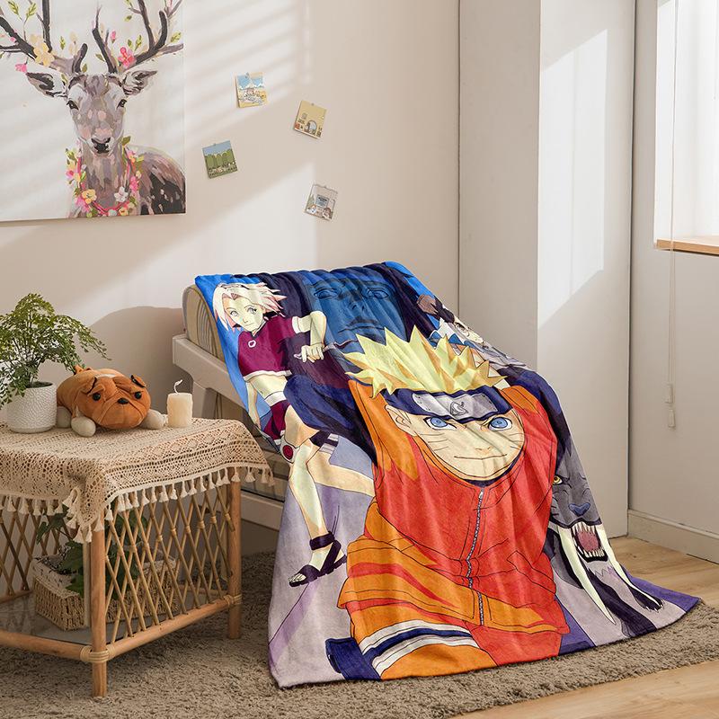 Zeichentrickserie Doppelseitige Flanell 3D Digitaldruckdecke Decke