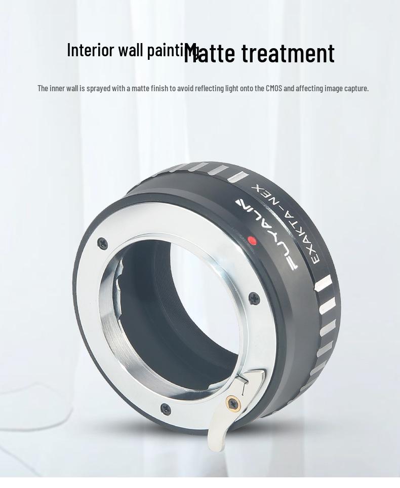EXA-NEX Lens Adapter for Exakta Lenses To Sony E-Mount Cameras