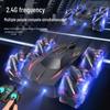 2.4G Remote Control Double-Sided Stunt Car: Flip, Drift, Four-Wheel Drive Tumbling Toy for Kids