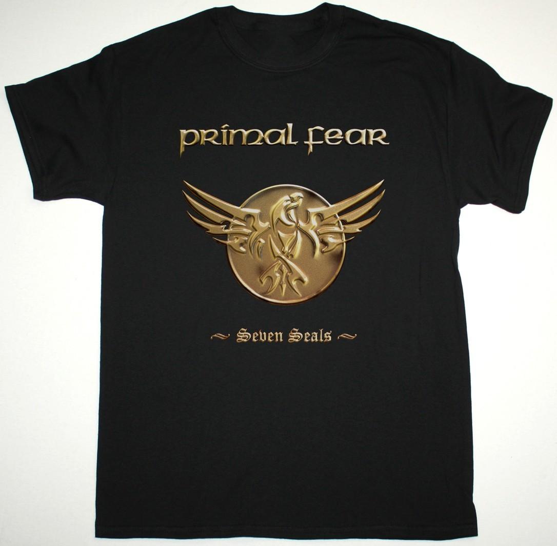 Collection PRIMAL FEAR Band SEVEN SEALS Heavy Cotton Black S-5XL T Shirt CM641 XL