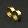 Joyas Gumeng Rock Hip Hop Discoteca Anillo de Diamante Hip Hop Agujero Doble Acero Inoxidable Diamante Anillo para Hombre