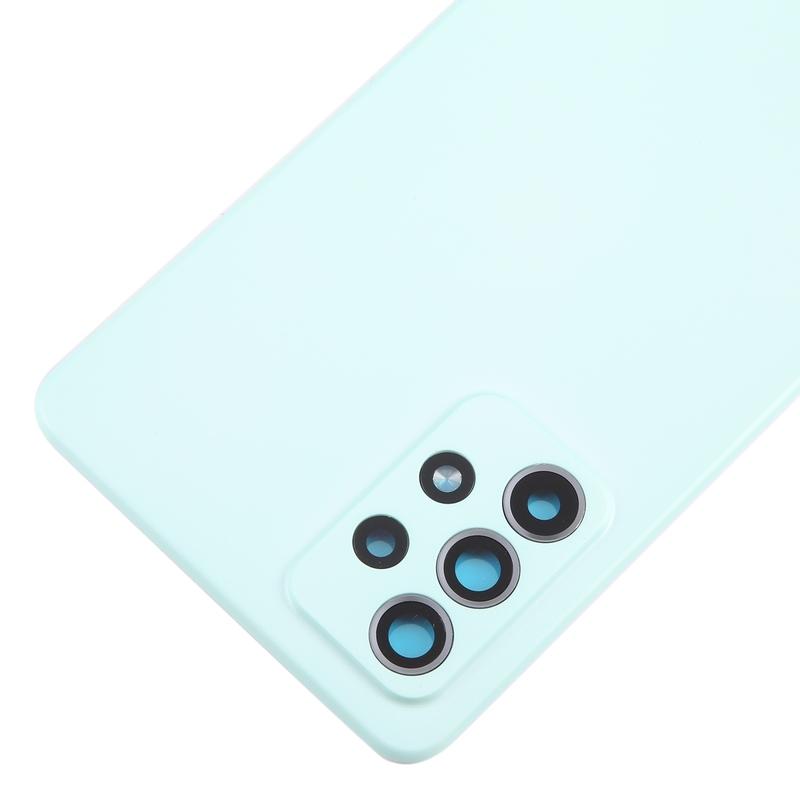 Cache arrière de batterie pour Samsung Galaxy A52 5G / A52 4G avec cache objectif photo Remplacement du boîtier arrière du téléphone