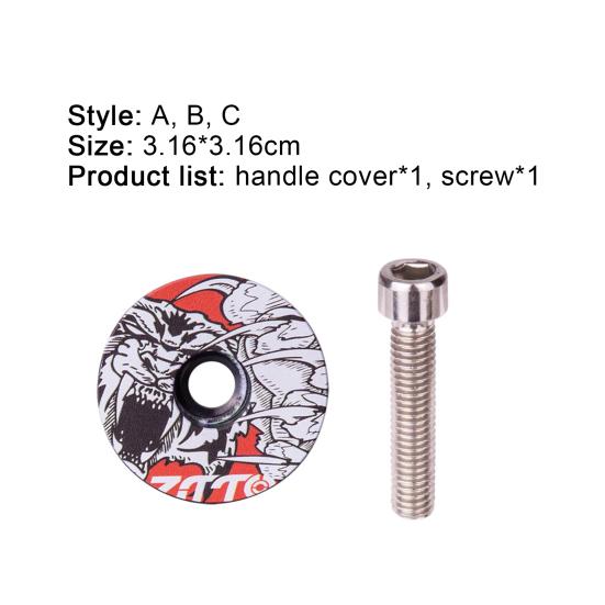 ZTTO MTB Bicycle Headset stem fork Top Cover Special printing Cap High-Quality ZTTO MTB Bicycle Headset stem fork Top Cover Special printing Cap High-Quality