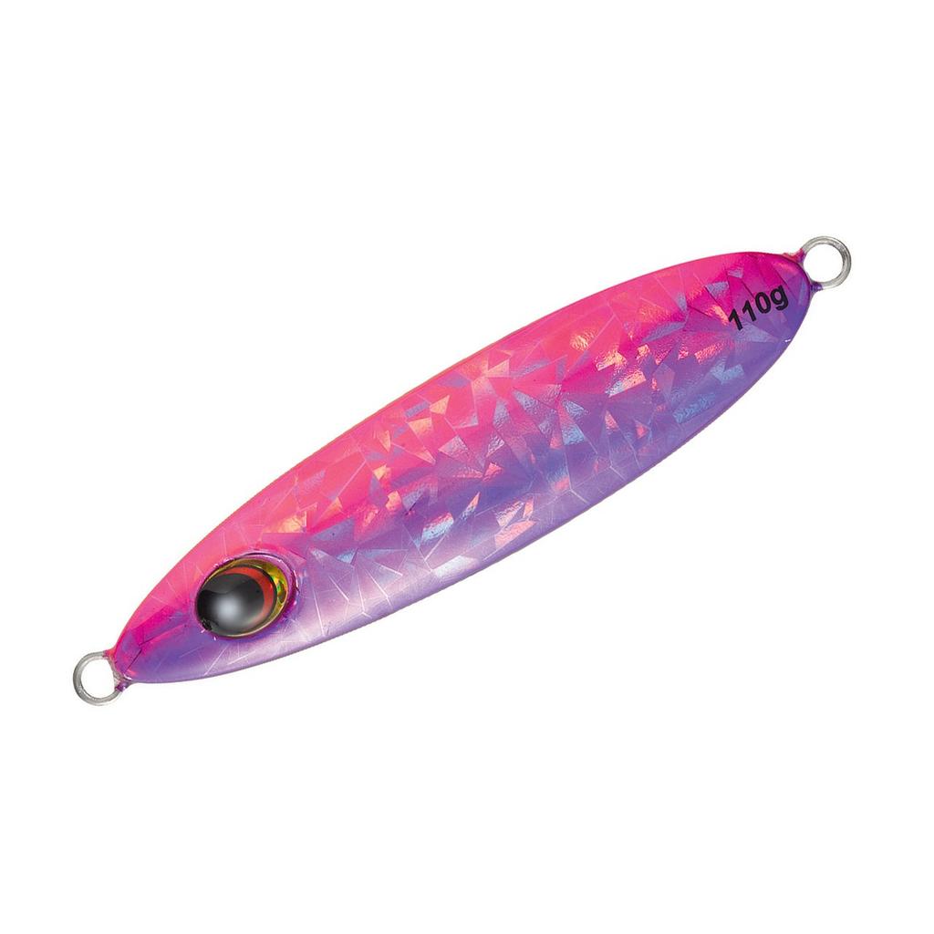 TIEMCO Ocean Dominator Slow Metal Jig Purple Lure, 128mm, 150g, & Pink, #53