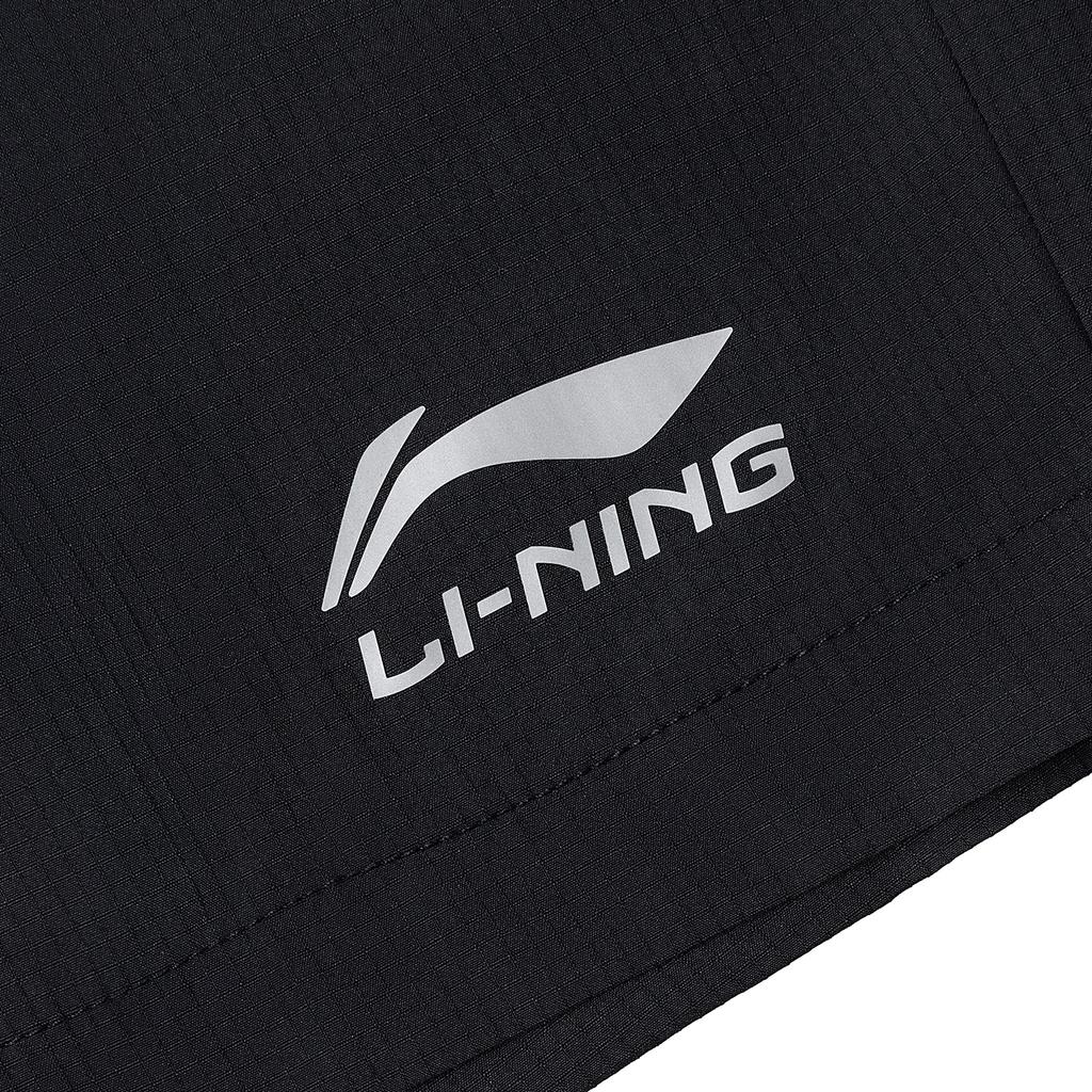 Li Ning Football Series Competition Training Fitness Running Quick-Dry Breathable Casual Sports Suit Men Suit Gray Black YATW081-3