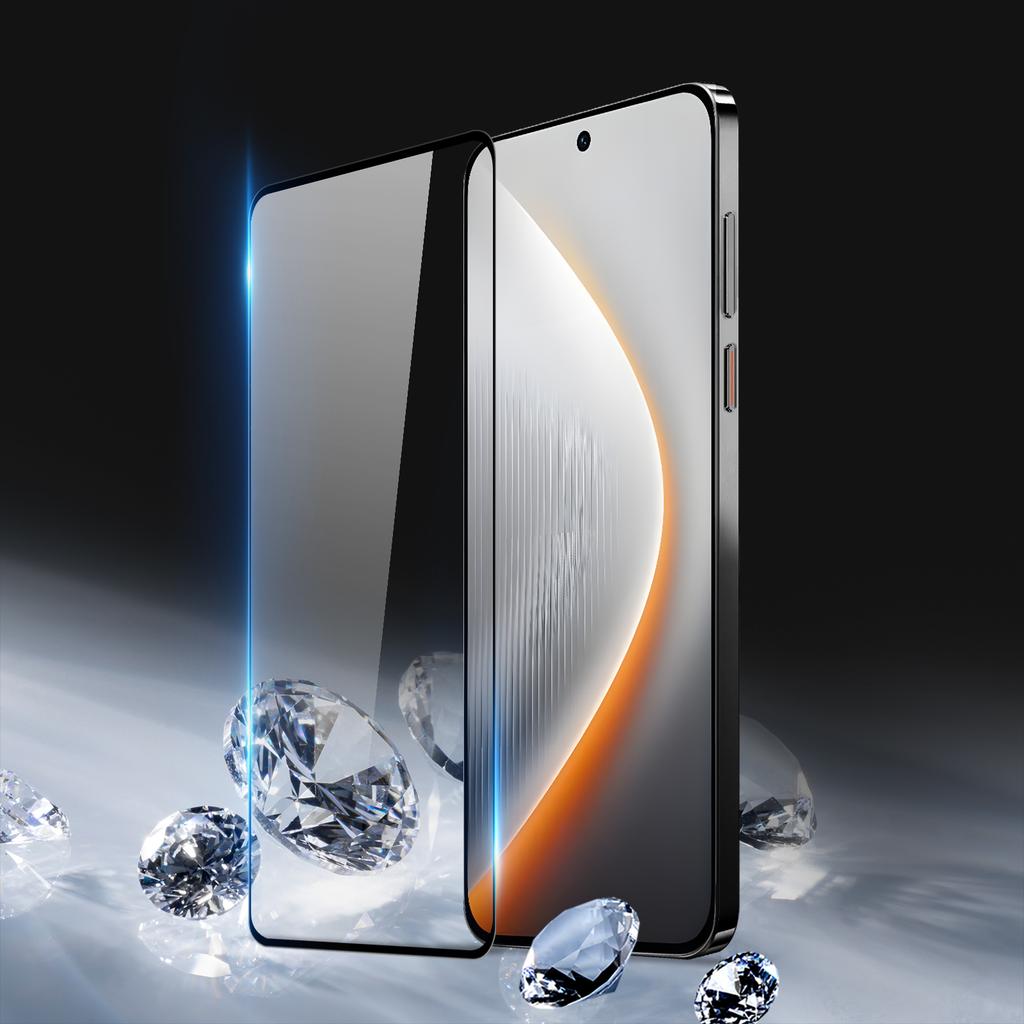 For TECNO Pova 7 Pro 5G Glass Film DUX DUCIS Full Screen Protector Anti-scratch Medium Alumina Glass Film (9D)