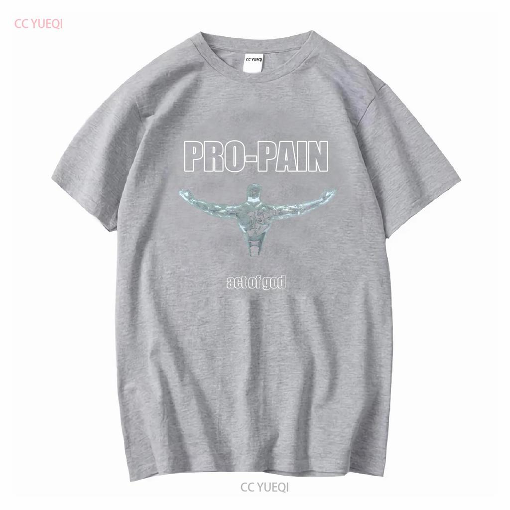 Vintage Pro Pain Band T Shirt Size XL Act of God US Tour 1999 Metal Music Rare Long or Short Sleeves Vintage Washed Homme