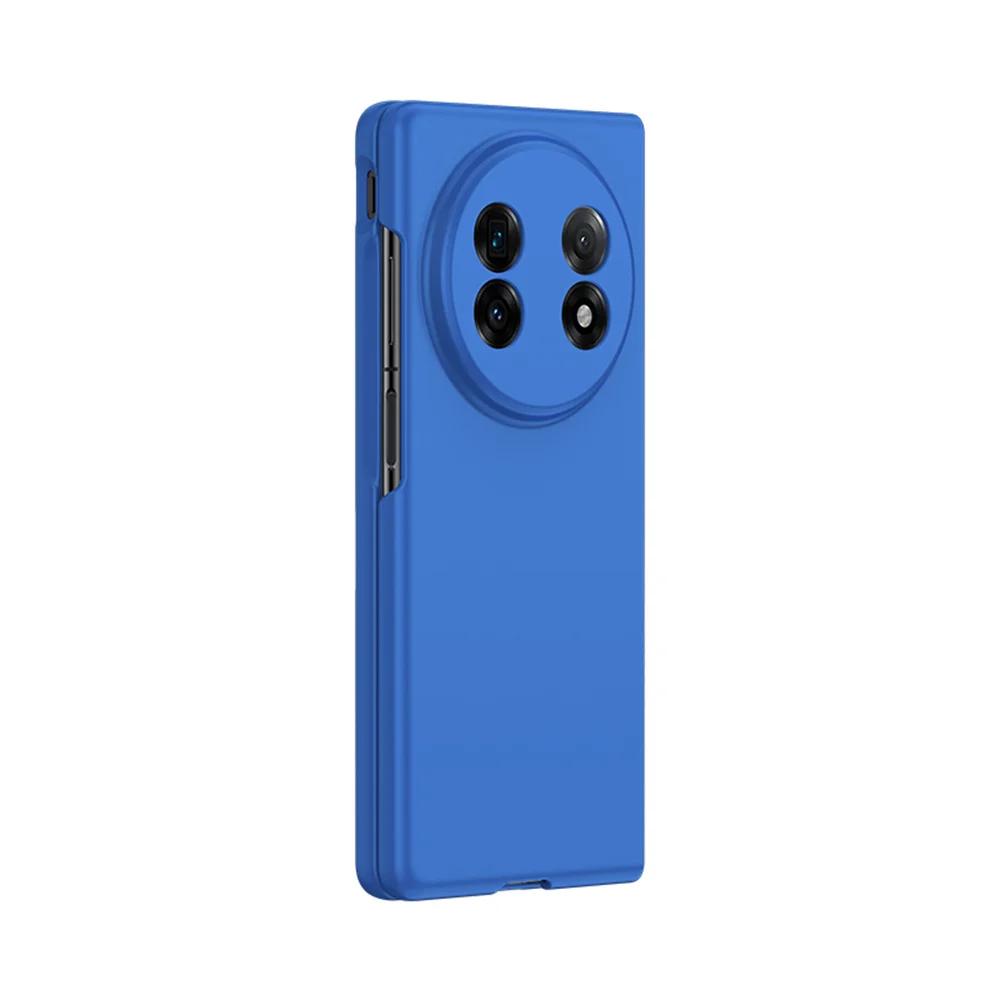High Quality Solid Color PC Hard Matte Skin Feel Phone Case for VIVO X Fold 5 Fold 3 Fold 3 Pro Shockproof Protective Back Cover Full Coverage Shell