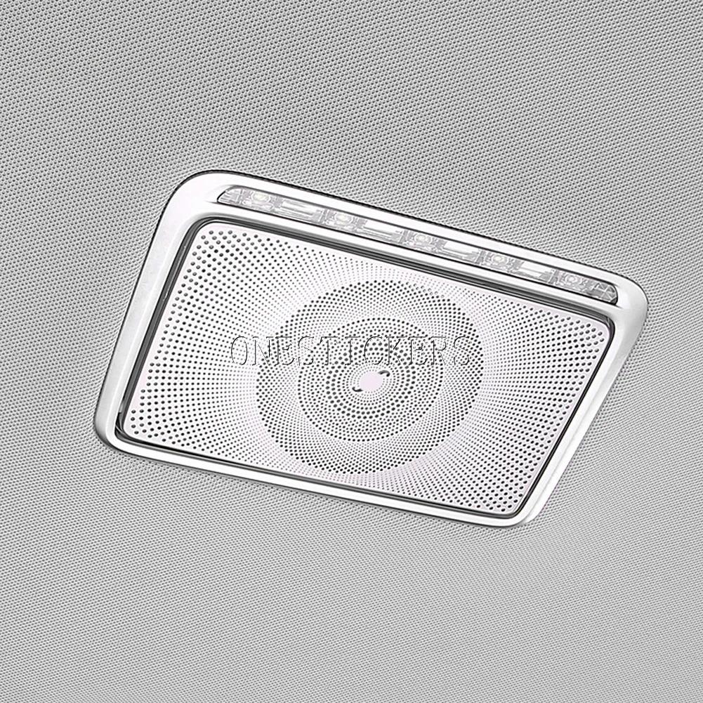 For Mercedes Benz S Class W222 2014-2020 Car Accessories Door Loudspeaker Window Triangle Tweeter Audio Speaker Cover Trim Frame KIY7