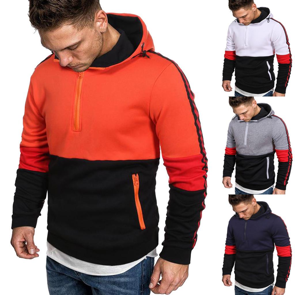 

Мужская осень с длинным рукавом в стиле пэчворк, толстовка с капюшоном, верхняя футболка, верхняя одежда, блузка