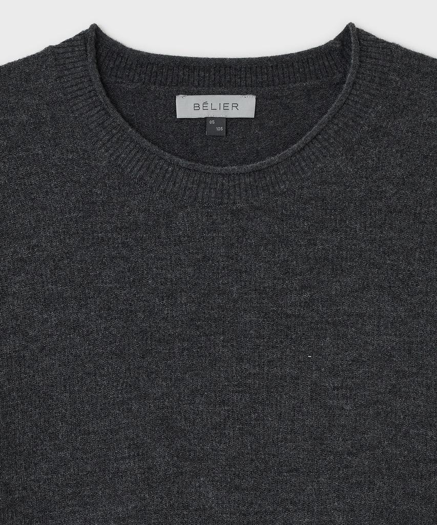 Bellie City Pullover Sweater - Charcoal Gray