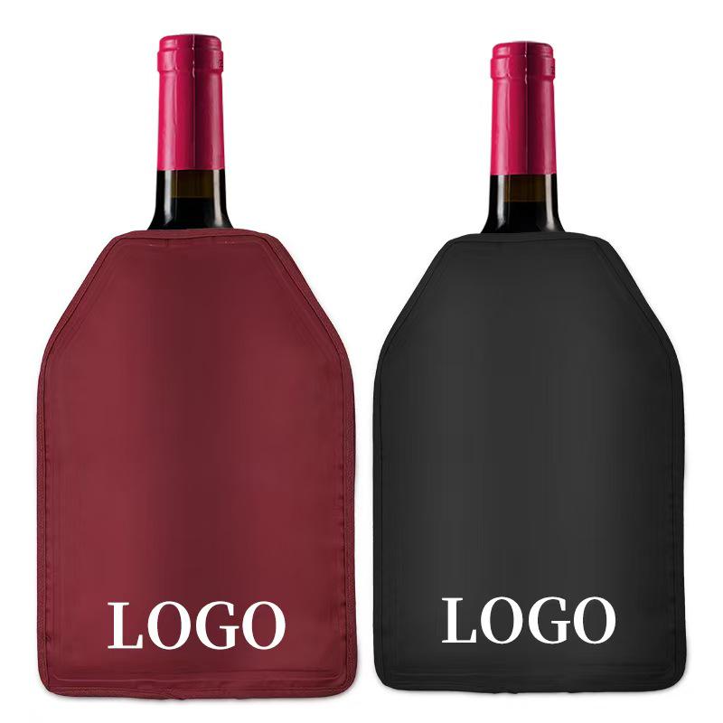 Cross-Border Cold Insulation Wine Sleeve: Gel Ice Pack for Hot/Cold Compress & Fresh Keeping, Customizable Polyester Bag