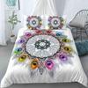 Dreamcatcher Duvet Cover Set King Size Boho Dream Catcher Bedding Set Microfiber Bohemian Style Comforter Cover For Girls Women