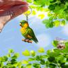 Cute Parrot 2D Acrylic Keychain, Decorative Hanging Charm for All Events & Holidays, Ideal Gift Choice