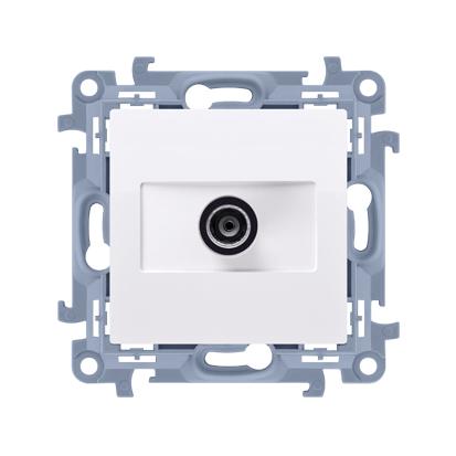 Simon 10 Antenna Socket Capacity F White Casf1.01/11 1 Pc