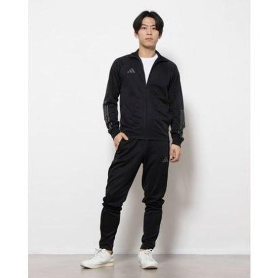 Adidas mens tracksuit set Sereno AEROREADY cut three stripes track suit (tracksuit set) IW9220 (black/gray six)