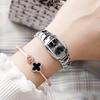 Stylish Korean Women's Waterproof Square Watch - Elegant and Trendy Design