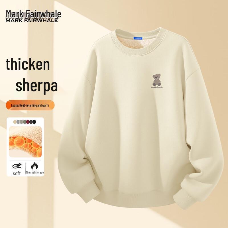 

Mark Fairwhale Men s 2025 Lamb Wool Lined Sweatshirt XL