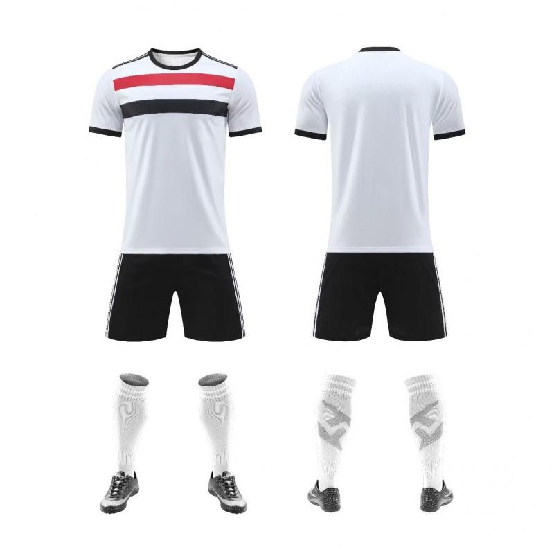 Custom Printed Soccer Training Jersey Set Men Women Kids Sportswear Football Club Team Uniform