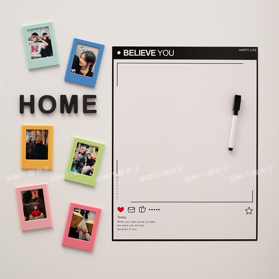 Polaroid 3-calowa magnetyczna ramka na zdjęcie DIY Magnes na lodówkę