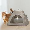 Folding Pet House for Cats And Dogs Soft Nesting Area Small Animals