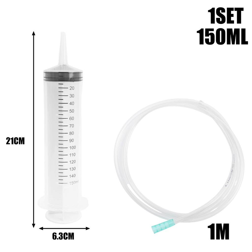 Motorcycle Bleed Kit Brake Caliper Gas Bleed Syringe Tool for Hydraulic Disc Brake Universal for Honda Yamaha Kawasaki Suzuki