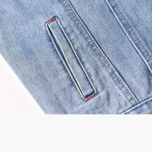 Casual Loose Denim Jacket for Women Students, Autumn and Spring Korean Style Denim Coat