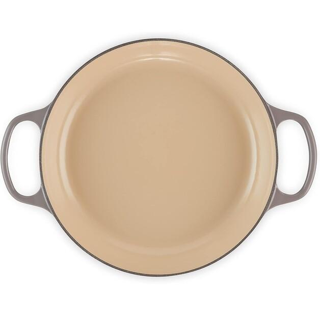 Сковорода Le Creuset, чугунная, круглая, 26 см, 2,2 л, кремень (21180264442430)