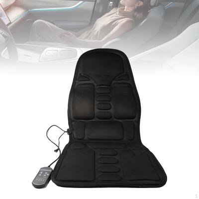 Vibration Massage Seat Cushion with Heat Electric Back Chair Pad
