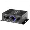 AK170 Home Theater Amplifiers 400W DC 12V 2 Channel HIFI Digital Stereo Audio Power Amplifier for Home Car Radio Karaoke Speaker