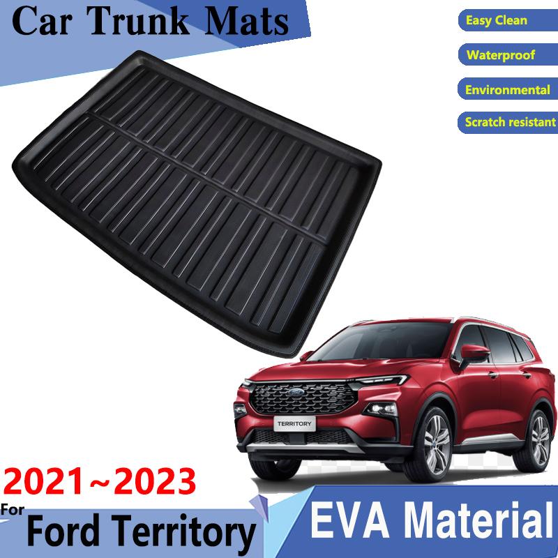 Car Trunk Mat For Ford Territory Accessories Equator Rear Trunk Mat Waterproof Protective Storage Pad Accessories