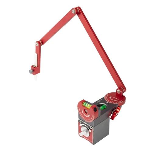 

Прочная игла, круглый контурный маркер, магнитное основание, переключатель включения/выключения, встроенный уровень, регулируемый угол маркировочной линии, RCM100.