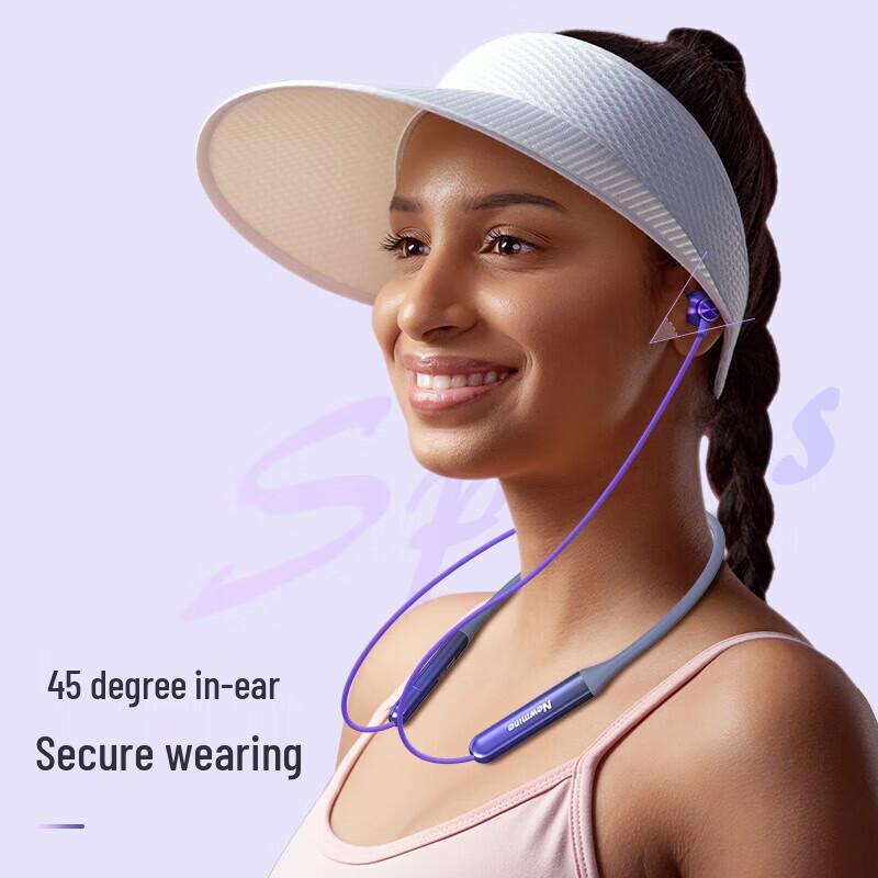 Newsmy C50 Magnetic In-Ear Wireless Neckband Bluetooth Headset
