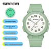 Silent Luminous Waterproof Quartz Wristwatch for High School Students