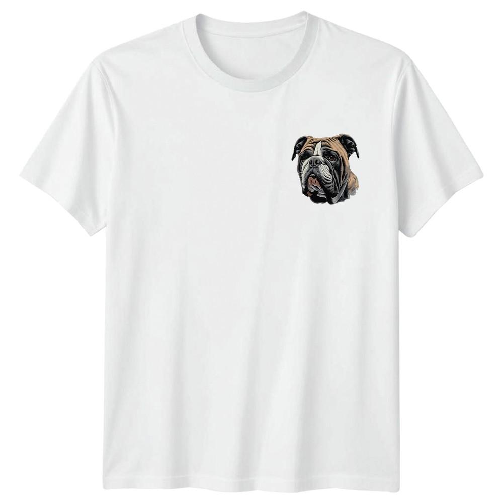 Bulldog Dog Animals Unisexs TShirt Unisexs Tee Graphic Unisex Apparel S