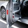 AAGX1 4PCS Reflective Car Door Sticker Safety Opening Warning For Opel Astra j Insignia Astra g Corsa Zafira b Mokka Vivaro Meriva