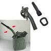 Flexible Jerry Can Spout Nozzle 12.6in Carbon Steel Leakproof Metal Fuel Can Spout for 5L 10L 20L Fuel Cans
