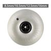16 inch Balloon Wheels Replace Parts High Performance Accessories Inflatable Balloon Tire Gray for Kayak Trolley Fishing Cart